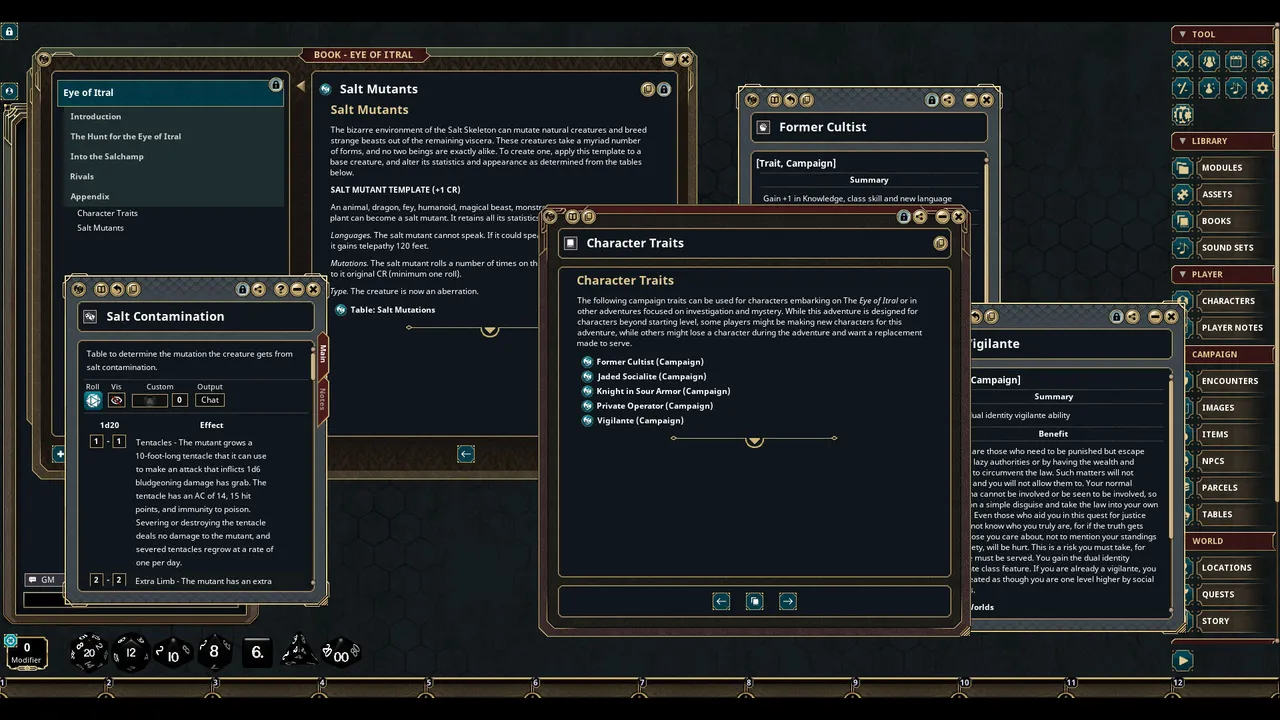 Fantasy Grounds - Eye of Itral Screenshot 2