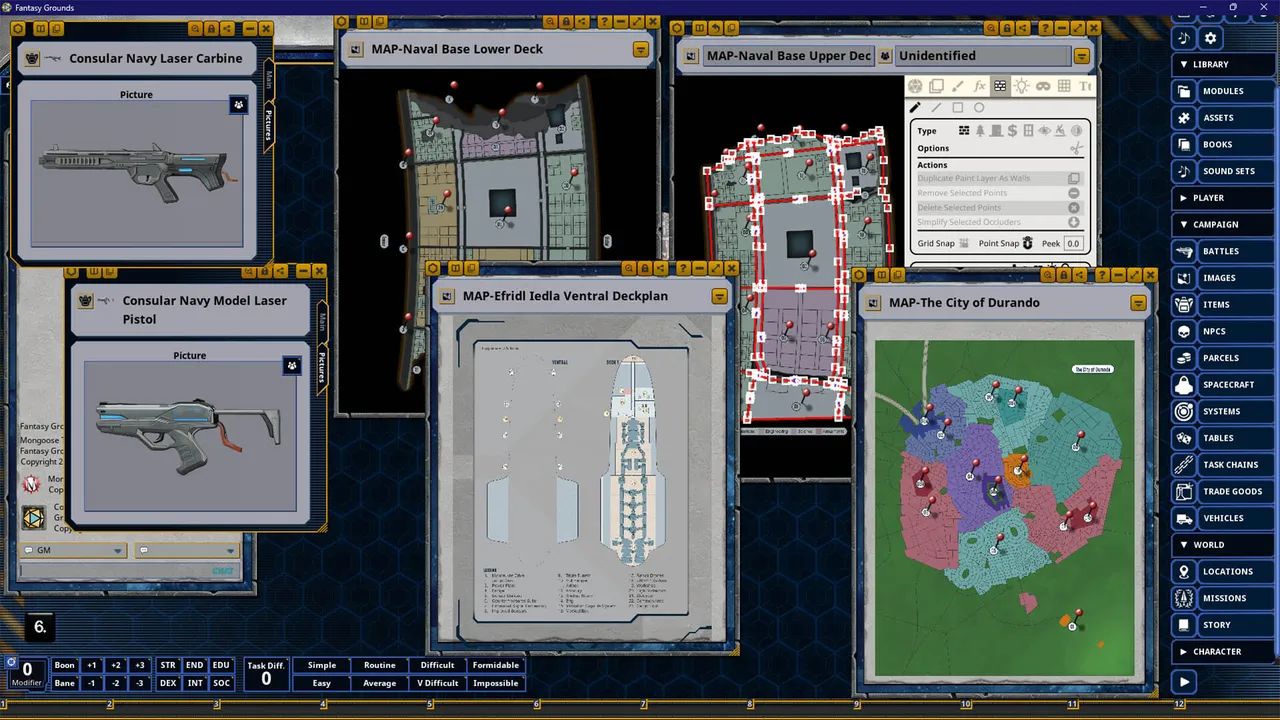 Fantasy Grounds - Traveller - The Fifth Frontier War: The Riverland Screenshot 4