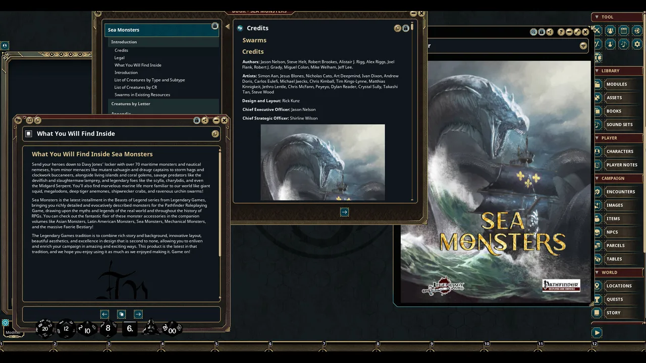 Fantasy Grounds - Sea Monsters Screenshot 0