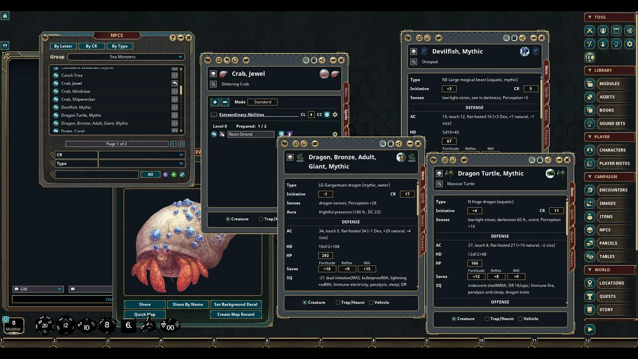 Fantasy Grounds - Sea Monsters Screenshot 3