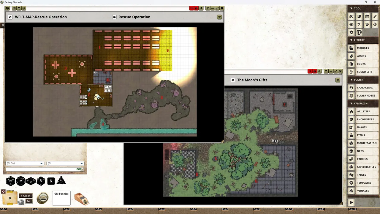 Fantasy Grounds - Savage Worlds - With Friends Like These Screenshot 4