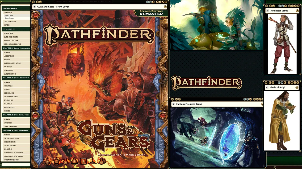 Fantasy Grounds - Pathfinder 2 RPG - Guns & Gears (Remaster) Screenshot 4