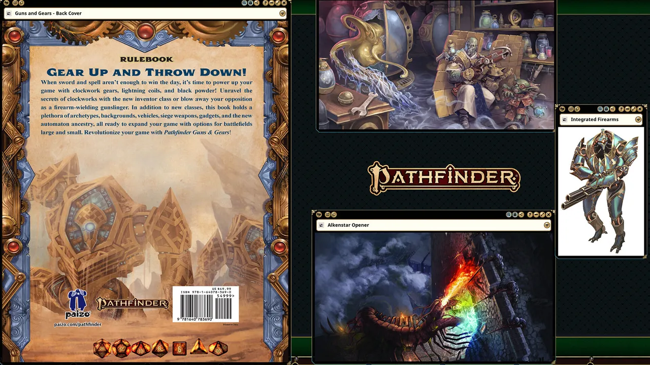 Fantasy Grounds - Pathfinder 2 RPG - Guns & Gears (Remaster) Screenshot 3