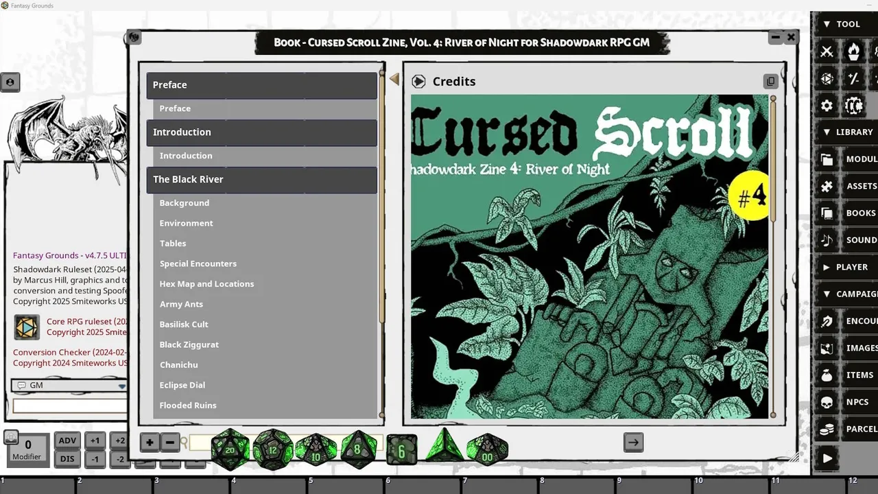 Fantasy Grounds - Cursed Scroll #4: River of Night for Shadowdark RPG Screenshot 2