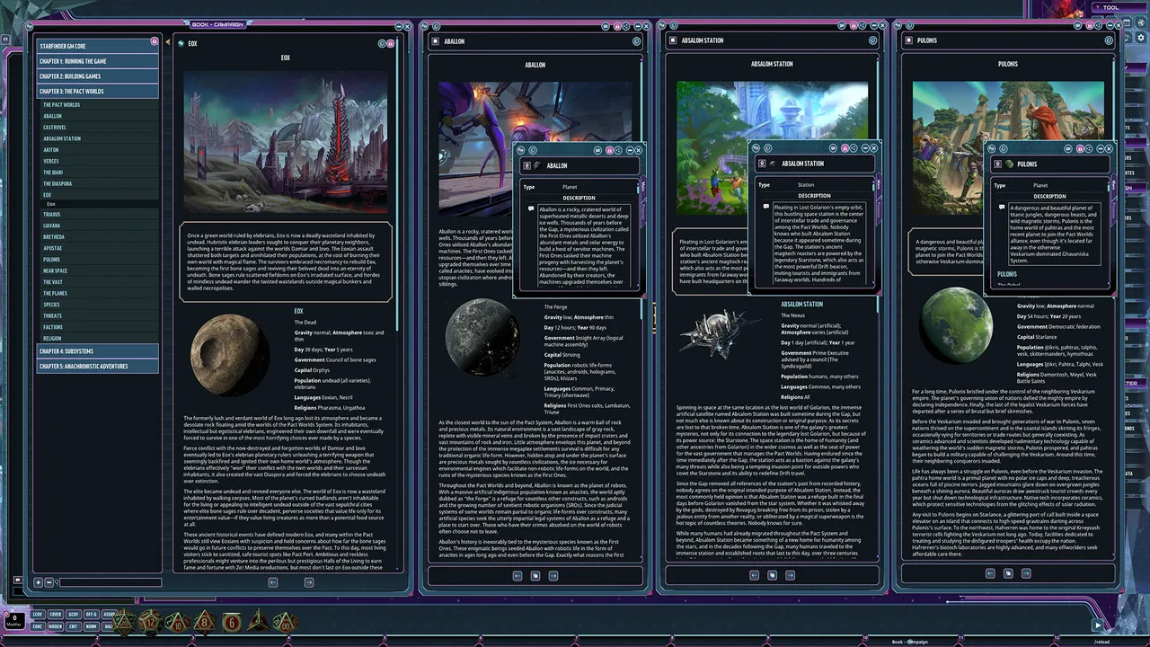 Fantasy Grounds - Starfinder 2 RPG - GM Core Screenshot 4
