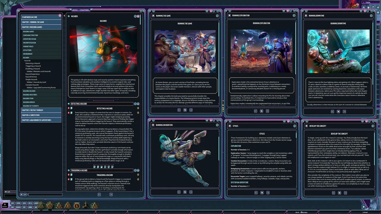 Fantasy Grounds - Starfinder 2 RPG - GM Core Screenshot 3