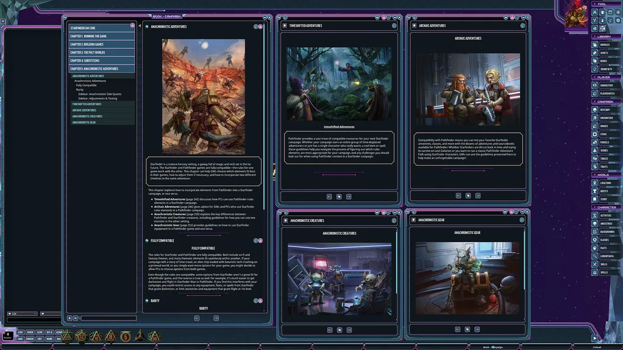 Fantasy Grounds - Starfinder 2 RPG - GM Core Screenshot 1