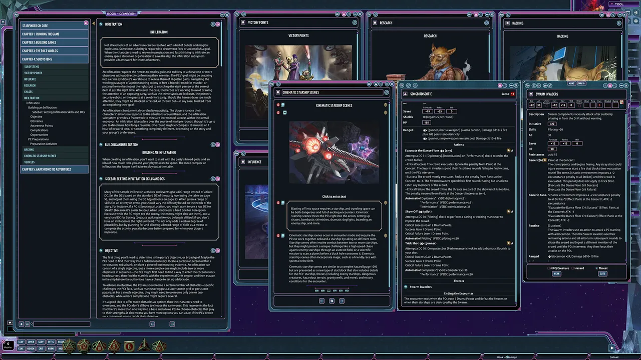 Fantasy Grounds - Starfinder 2 RPG - GM Core Screenshot 2