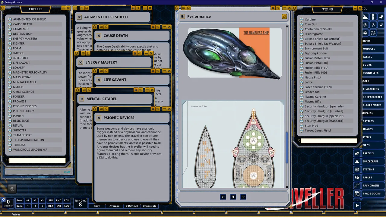 Fantasy Grounds - Traveller - Wrath of the Ancients Screenshot 2
