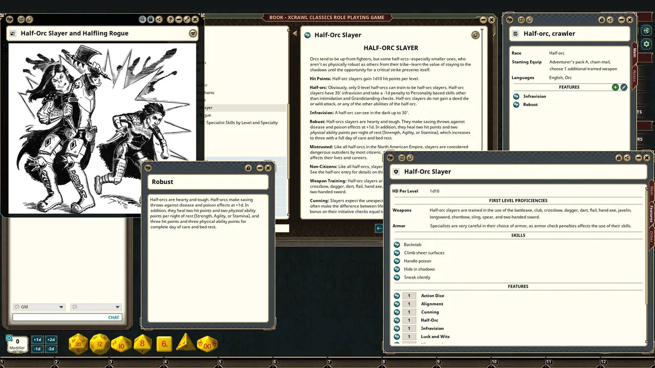Fantasy Grounds - Xcrawl Classics Role-Playing Game Screenshot 0