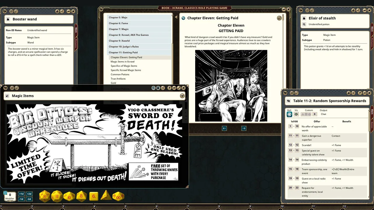 Fantasy Grounds - Xcrawl Classics Role-Playing Game Screenshot 1