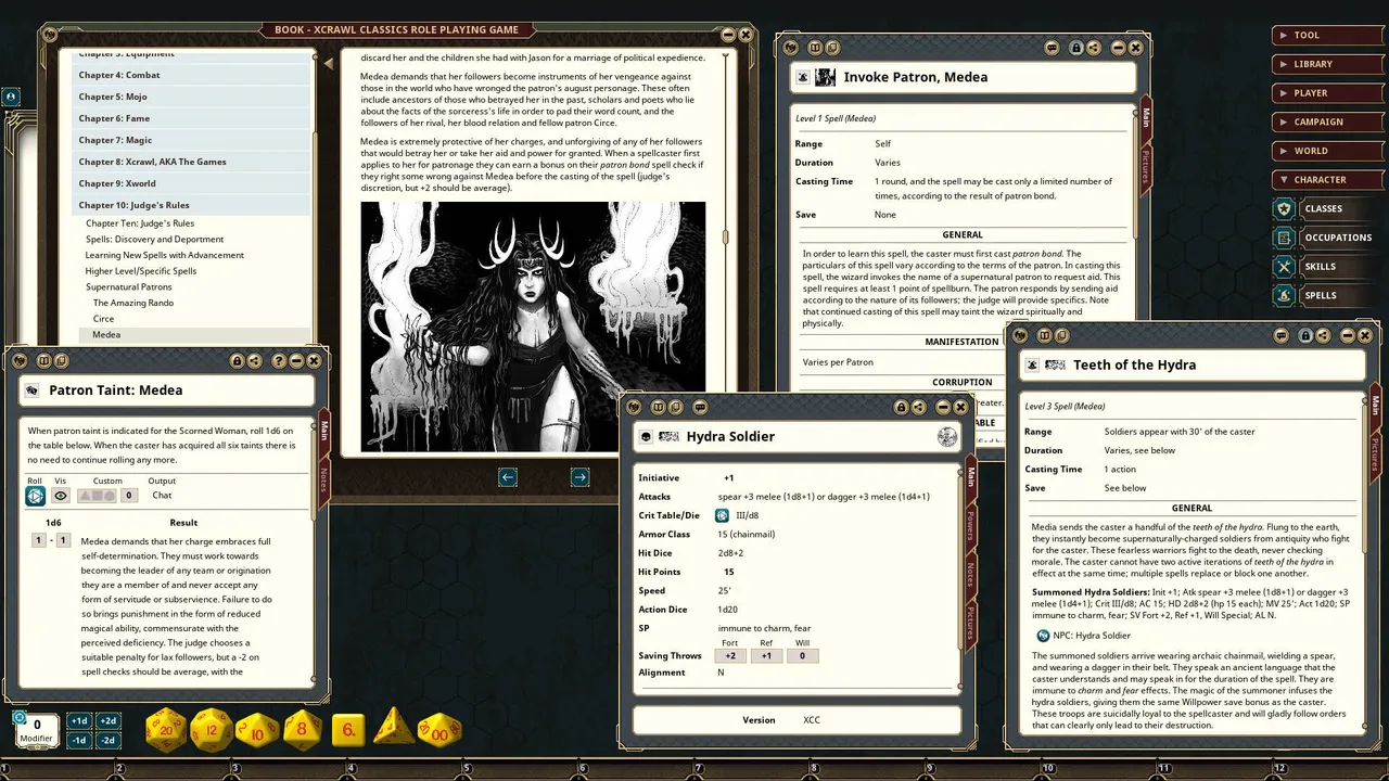 Fantasy Grounds - Xcrawl Classics Role-Playing Game Screenshot 3