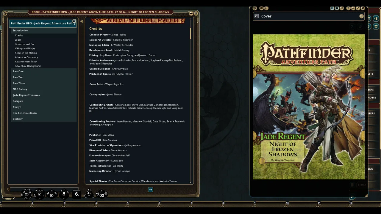 Fantasy Grounds - Pathfinder RPG - Jade Regent Adventure Path (2 of 6) - Night of Frozen Shadows Screenshot 0