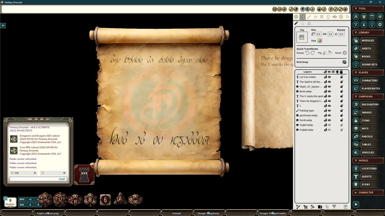 Fantasy Grounds - Handout Kit Art Pack Screenshot 0