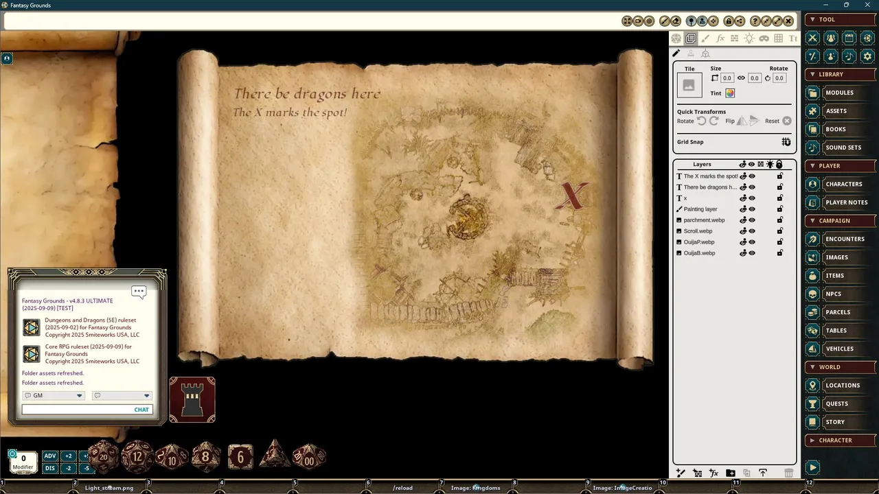 Fantasy Grounds - Handout Kit Art Pack Screenshot 1