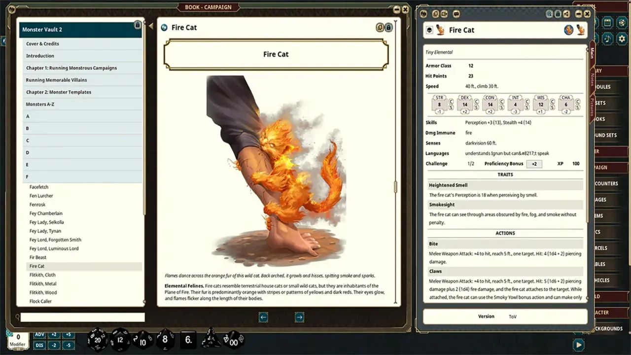 Fantasy Grounds - Tales of the Valiant - Monster Vault 2 Screenshot 2