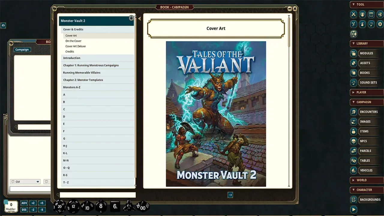 Fantasy Grounds - Tales of the Valiant - Monster Vault 2 Screenshot 1