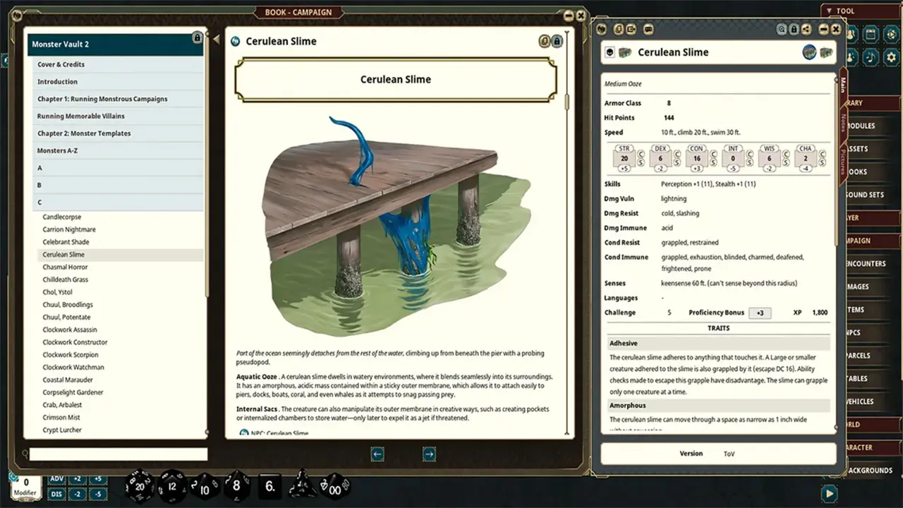 Fantasy Grounds - Tales of the Valiant - Monster Vault 2 Screenshot 3