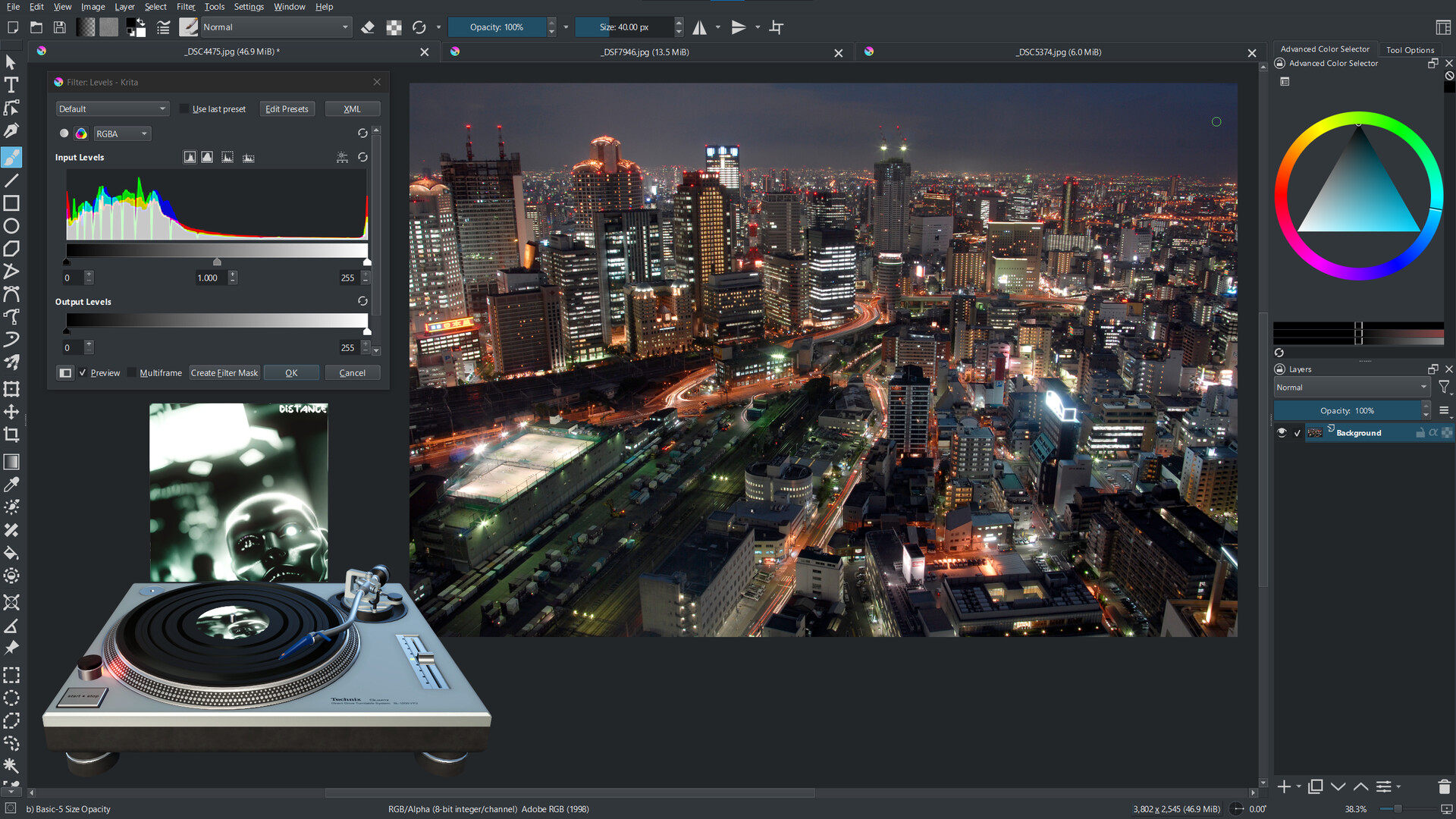 Vinyl Desktop Screenshot 2