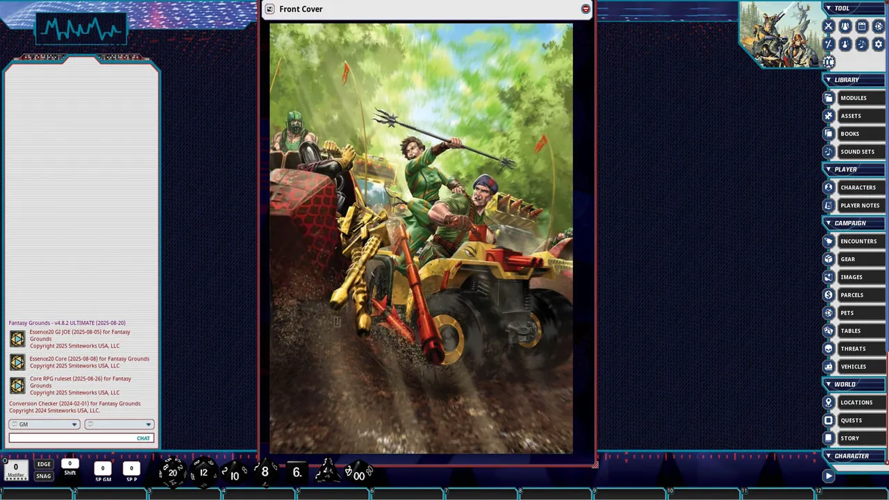 Fantasy Grounds - G.I. JOE Roleplaying Game Ferocious Fighters: Factions in Action Vol. 1 Screenshot 1