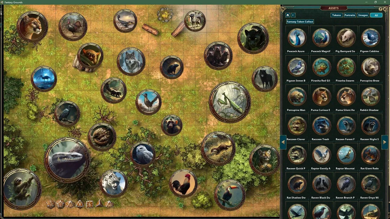 Fantasy Grounds - Fantasy Token Collection - Beast 01 Screenshot 4