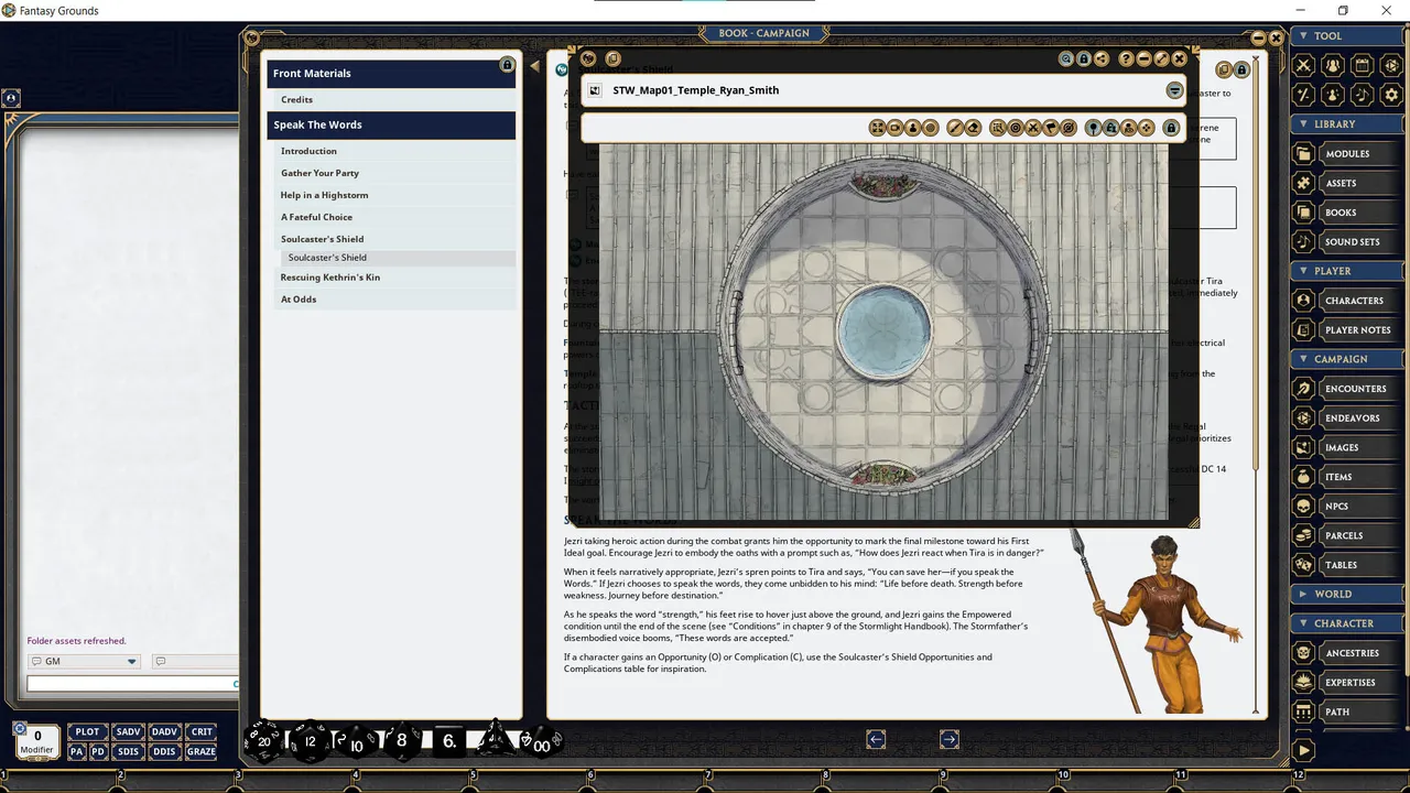 Fantasy Grounds - Stormlight: Speak the Words Screenshot 3