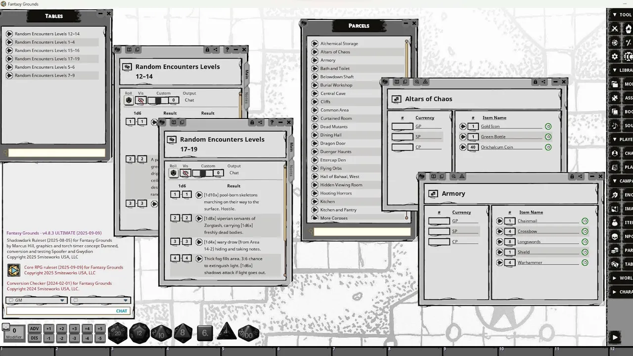 Fantasy Grounds - Belowdown for Shadowdark RPG Screenshot 2