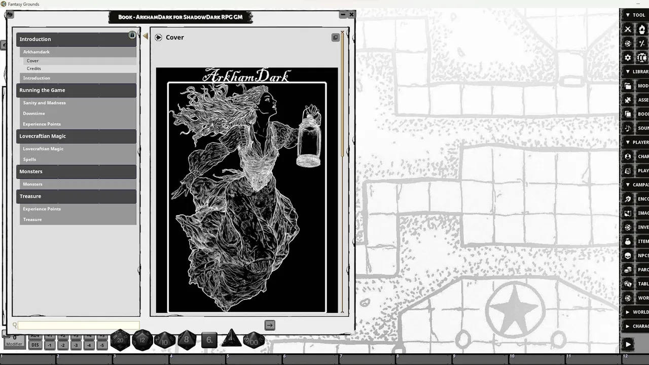 Fantasy Grounds - ArkhamDark for Shadowdark RPG Screenshot 4