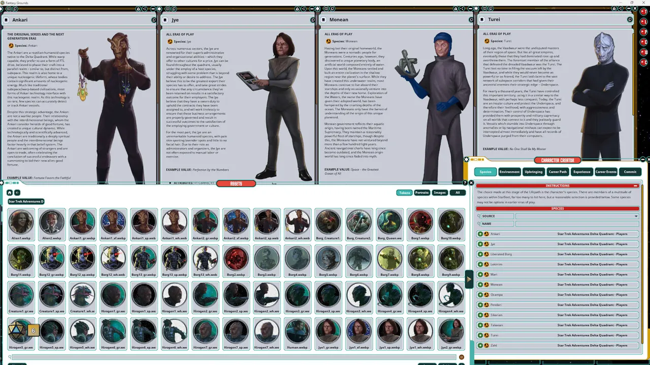Fantasy Grounds - Star Trek Adventures: Delta Quadrant Sourcebook Screenshot 4