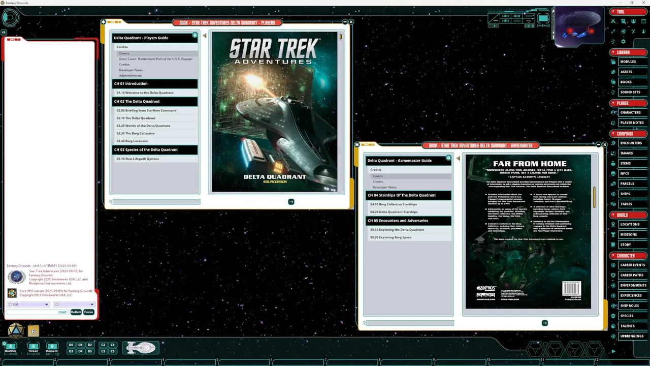 Fantasy Grounds - Star Trek Adventures: Delta Quadrant Sourcebook Screenshot 5