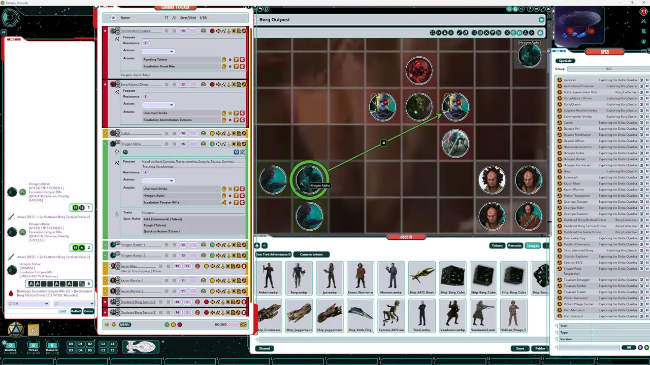Fantasy Grounds - Star Trek Adventures: Delta Quadrant Sourcebook Screenshot 1