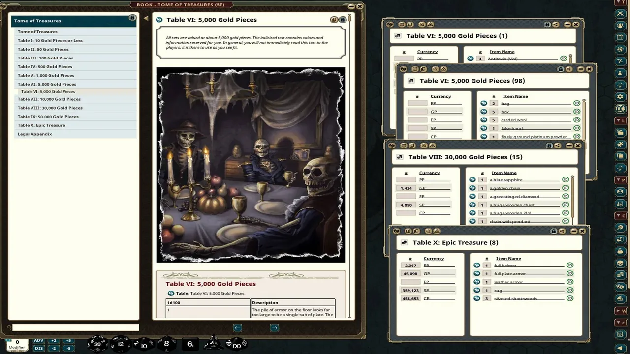 Fantasy Grounds - Tome of Treasures Screenshot 4