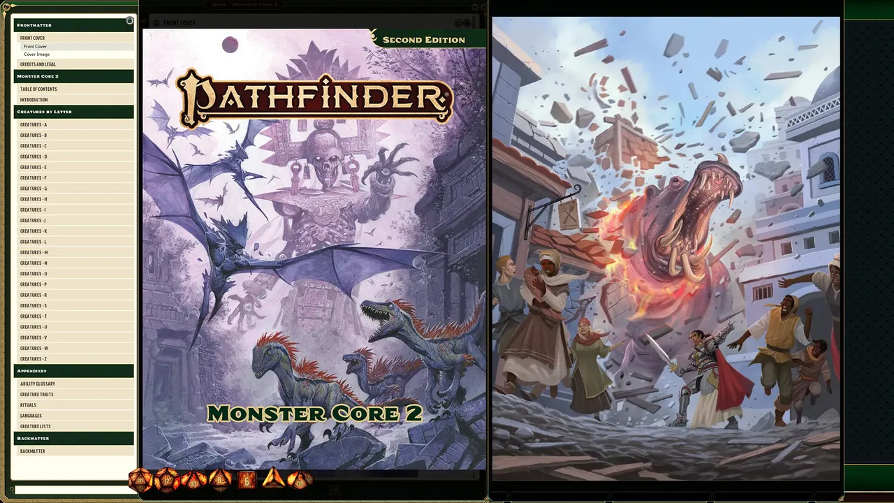 Fantasy Grounds - Pathfinder 2 RPG - Monster Core 2 Screenshot 0