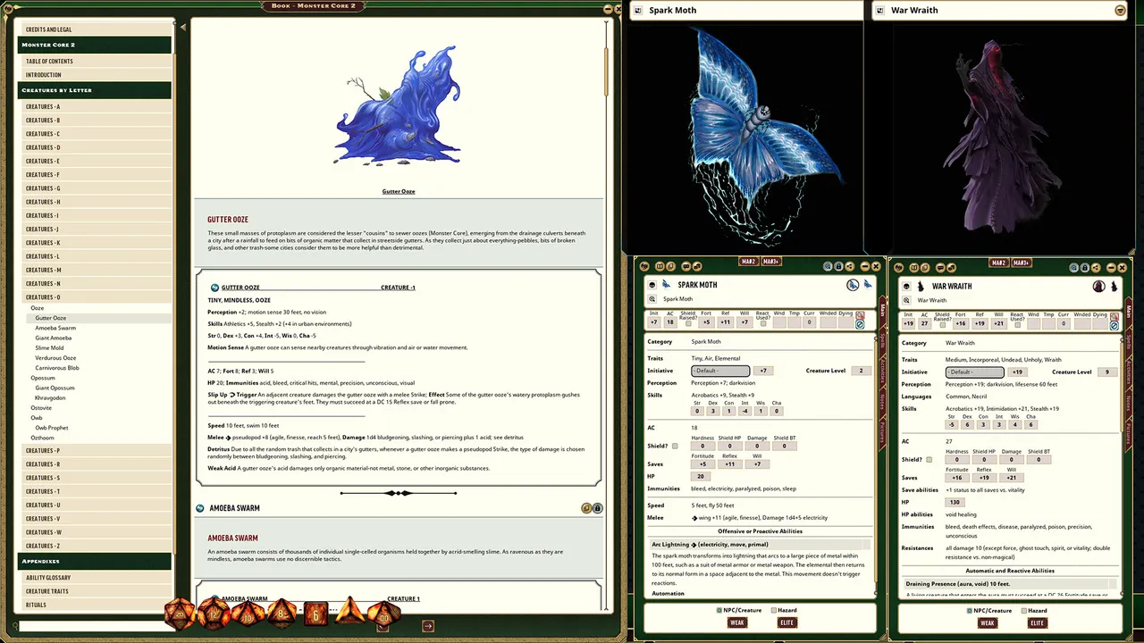 Fantasy Grounds - Pathfinder 2 RPG - Monster Core 2 Screenshot 3