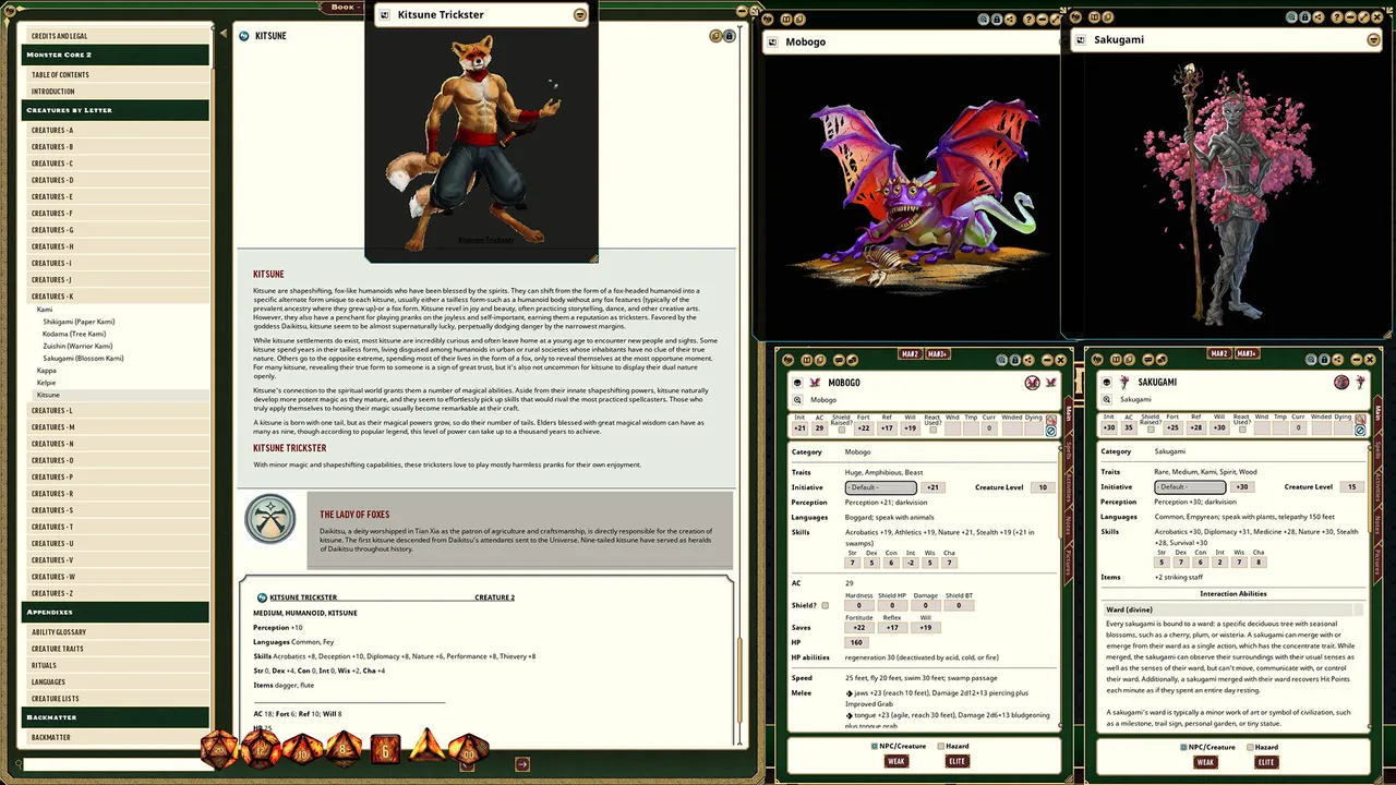 Fantasy Grounds - Pathfinder 2 RPG - Monster Core 2 Screenshot 2