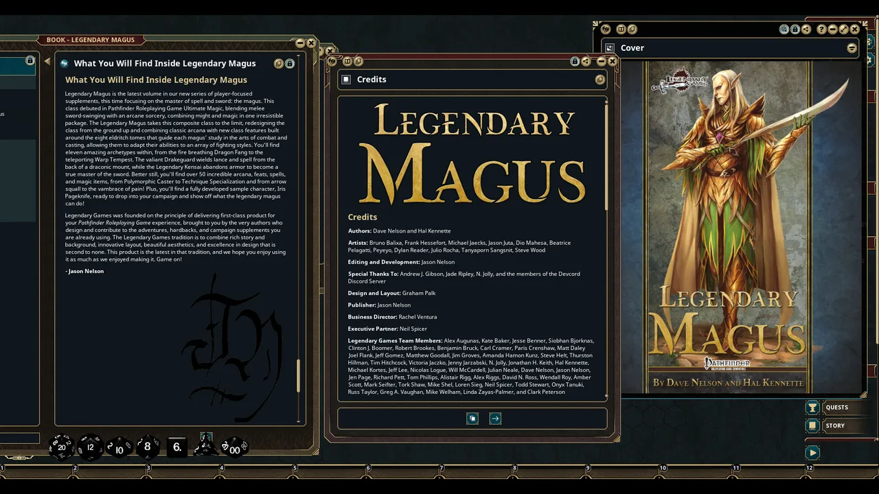 Fantasy Grounds - Legendary Magus Screenshot 4