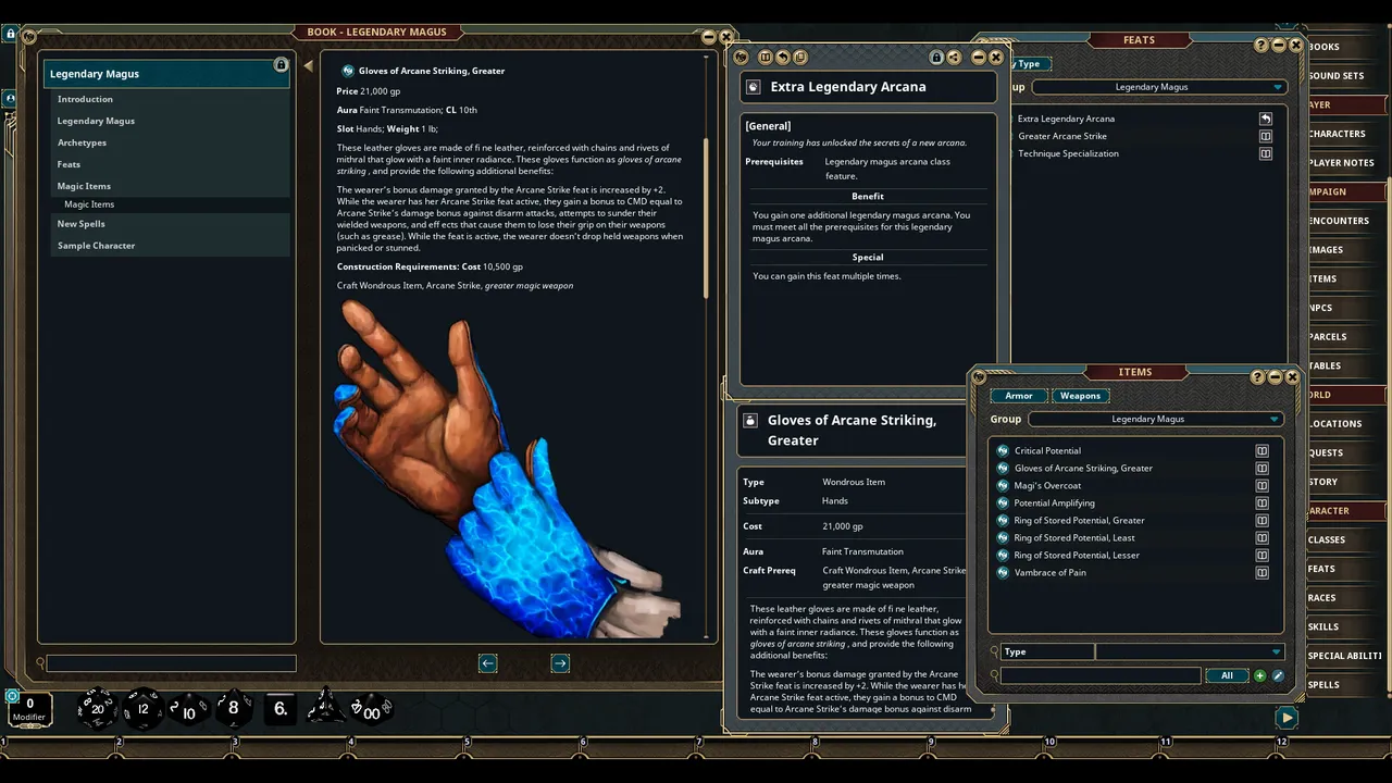 Fantasy Grounds - Legendary Magus Screenshot 0