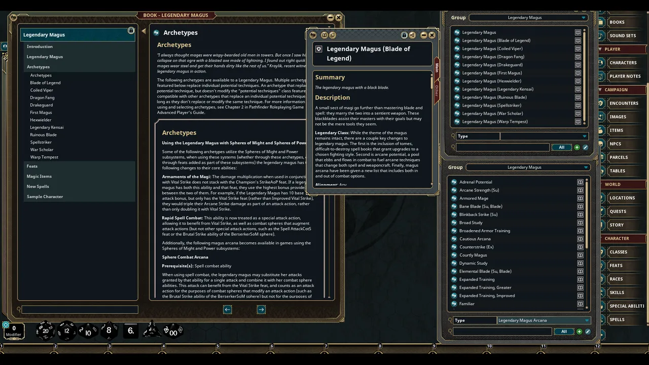 Fantasy Grounds - Legendary Magus Screenshot 3