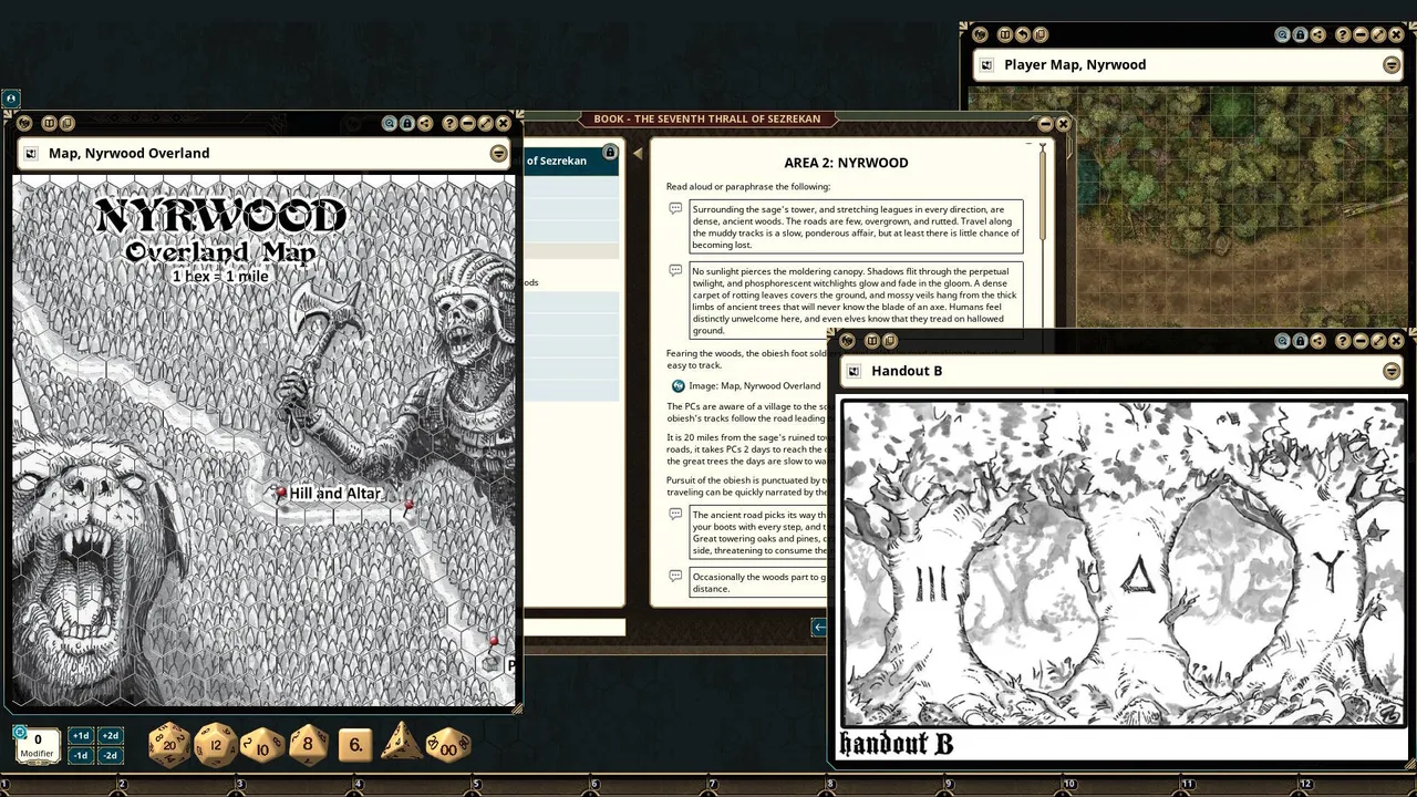 Fantasy Grounds - Dungeon Crawl Classics #108: The Seventh Thrall of Sezrekan Screenshot 3