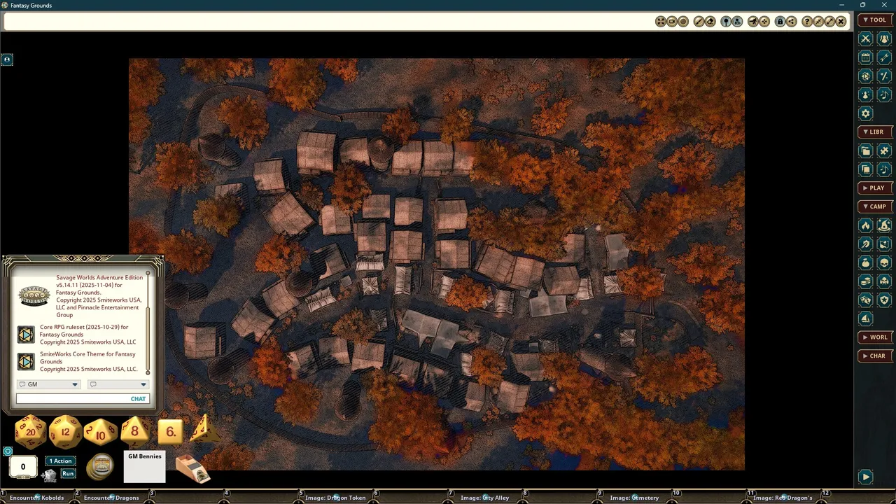 Fantasy Grounds - FG Kingdoms Autumn Lands Map Pack Screenshot 2
