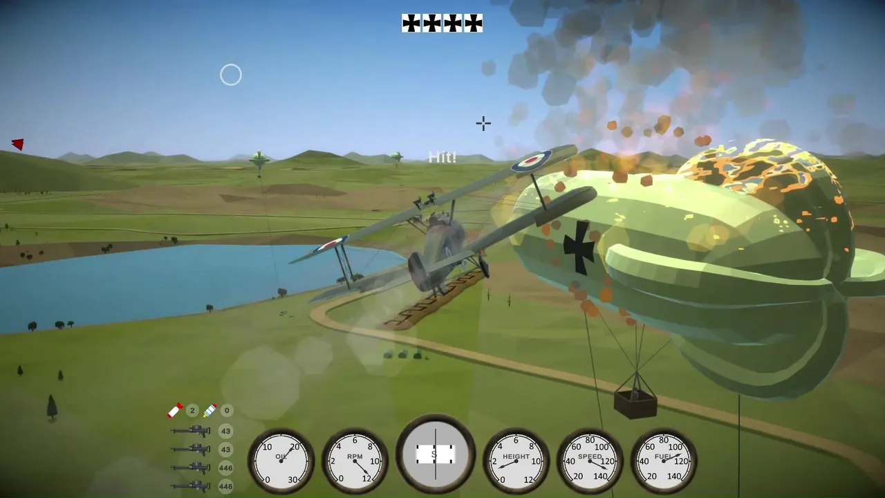 Blue Sky Aces Demo Screenshot 1