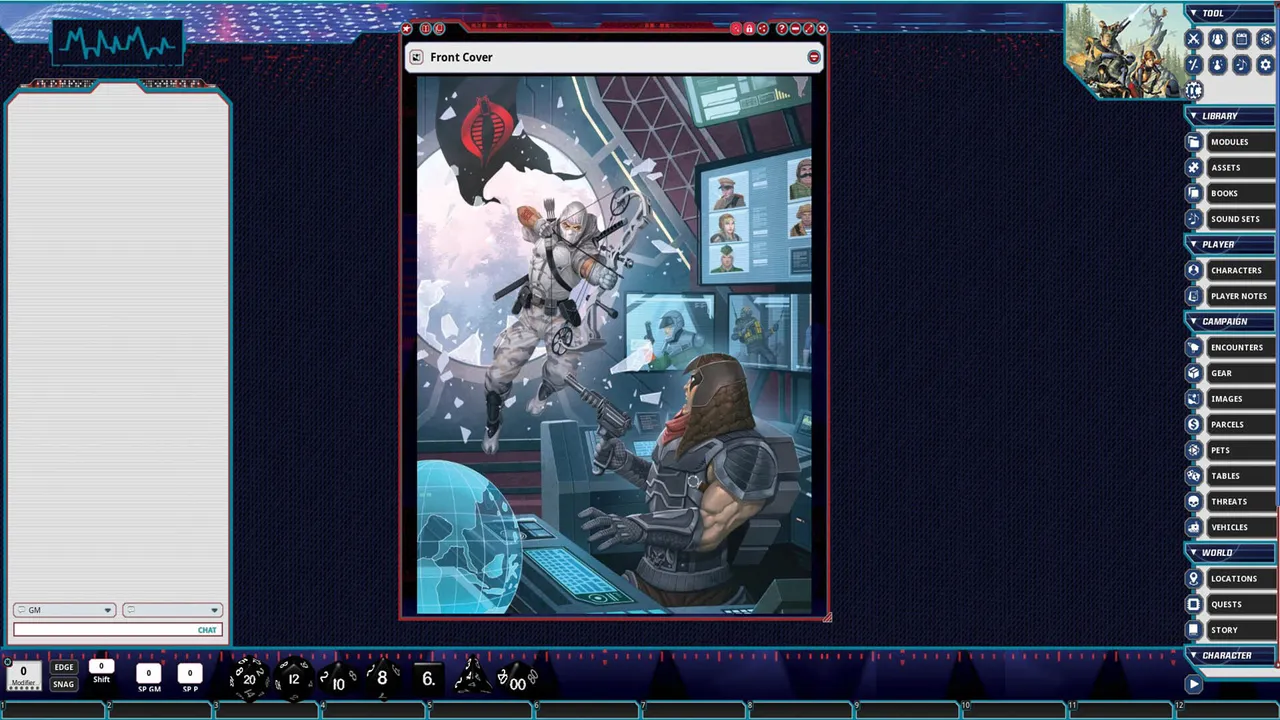 Fantasy Grounds - G.I. JOE Roleplaying Game Intercontinental Adventures: Factions in Action Vol. 2 Screenshot 0