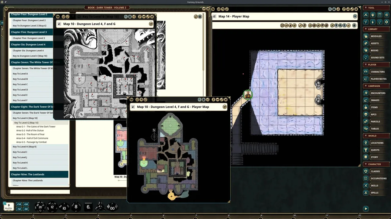 Fantasy Grounds - Dungeon Crawl Classics - Dark Tower Screenshot 6