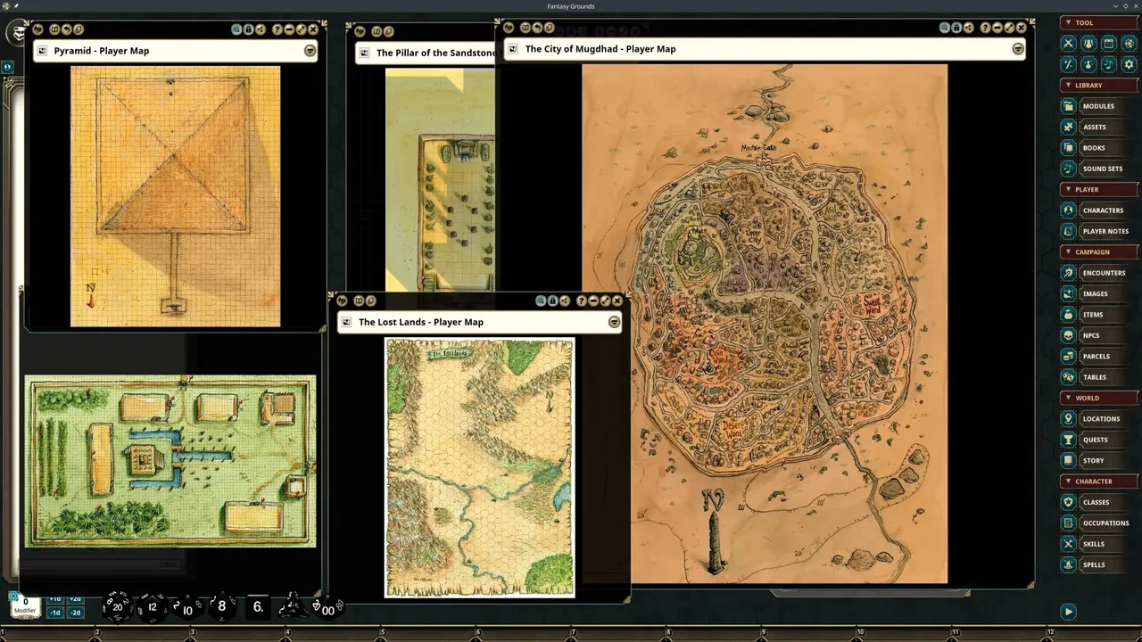 Fantasy Grounds - Dungeon Crawl Classics - Dark Tower Screenshot 5