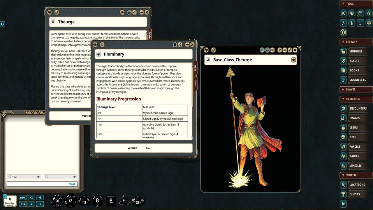 Fantasy Grounds - Tales of the Valiant: Player's Guide 2 Screenshot 2