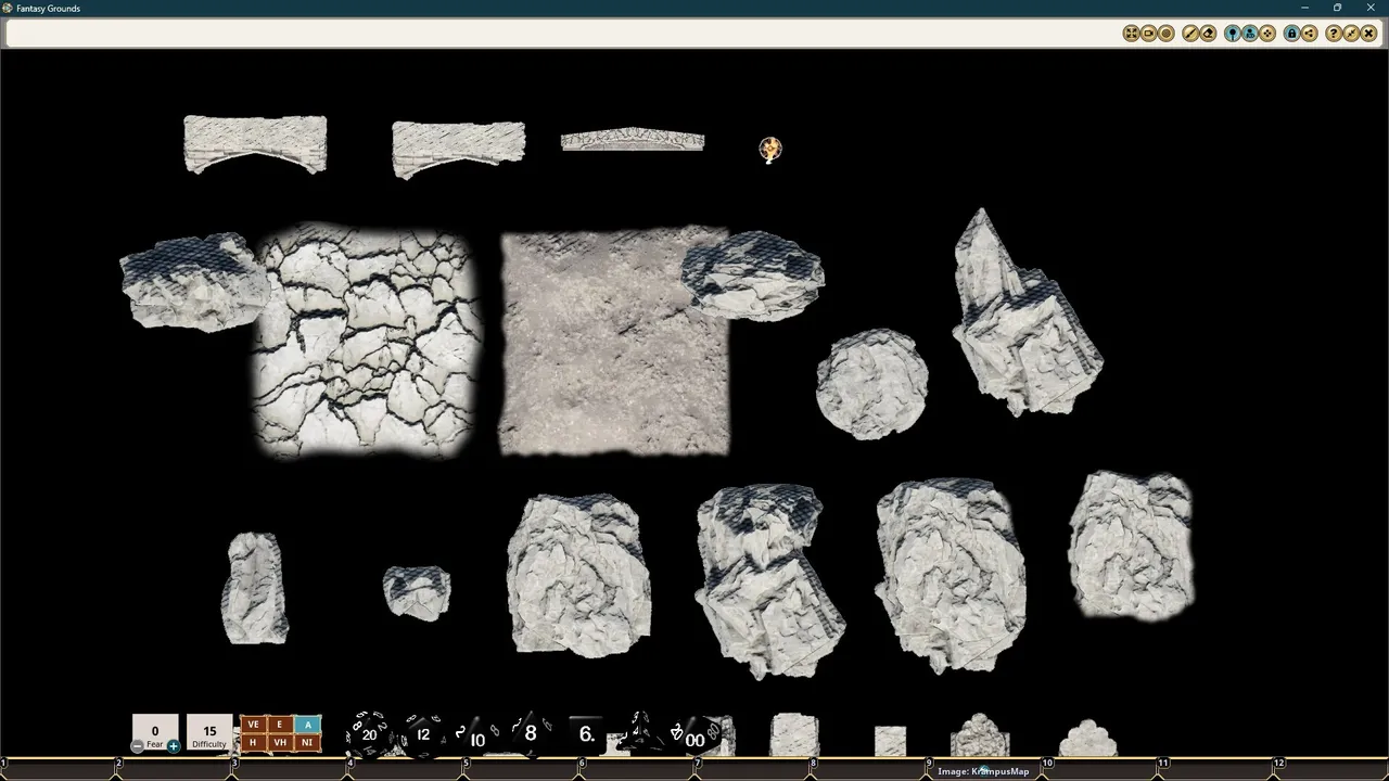 Fantasy Grounds - FG Kingdoms Bitter Arctic Map Pack Screenshot 1