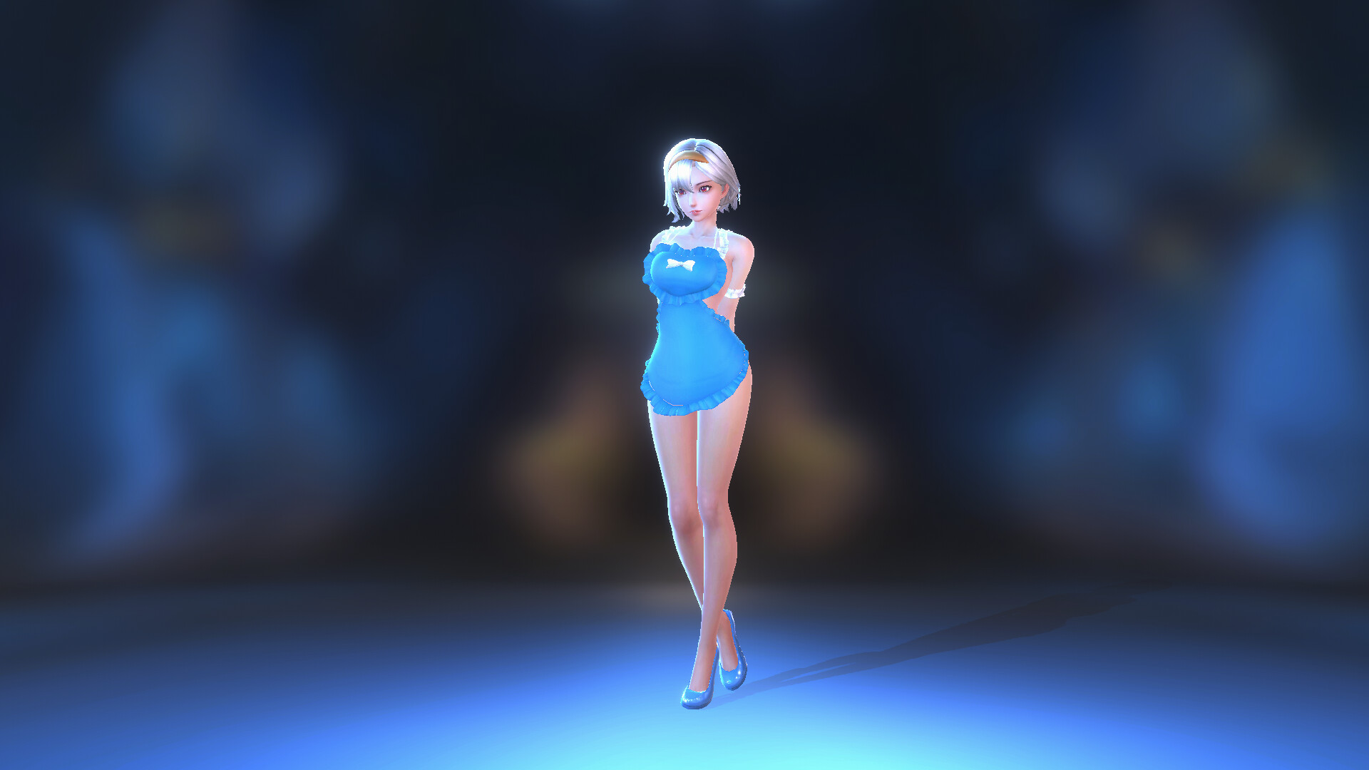 Angel Legion-DLC Seductive Maid (Blue) Screenshot 3