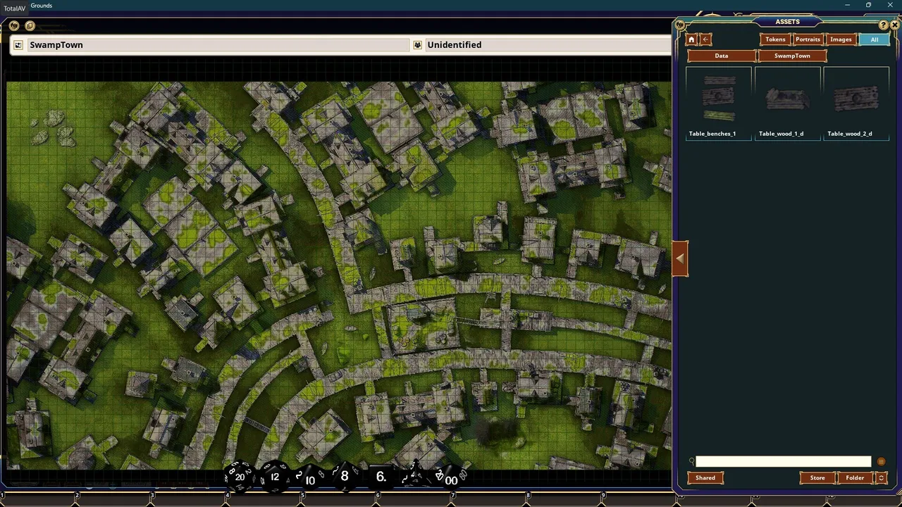 Fantasy Grounds - FG Kingdoms Endless Bog Map Pack Screenshot 5