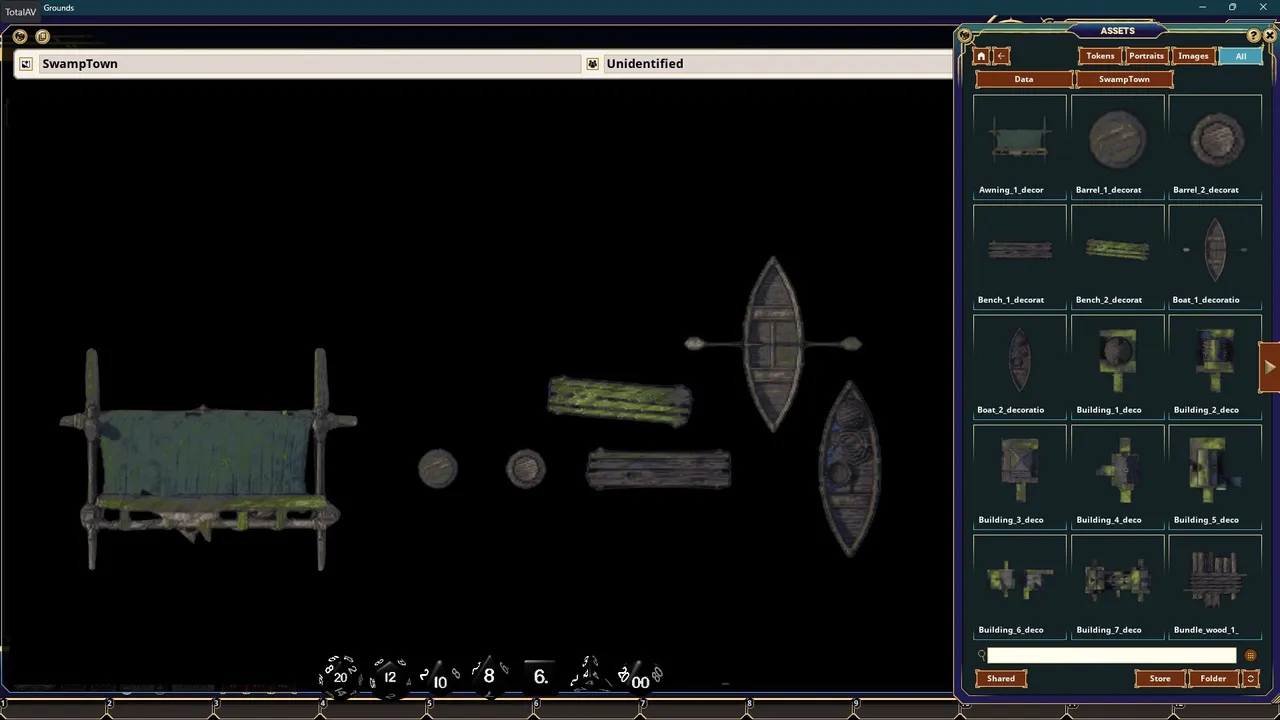 Fantasy Grounds - FG Kingdoms Endless Bog Map Pack Screenshot 3