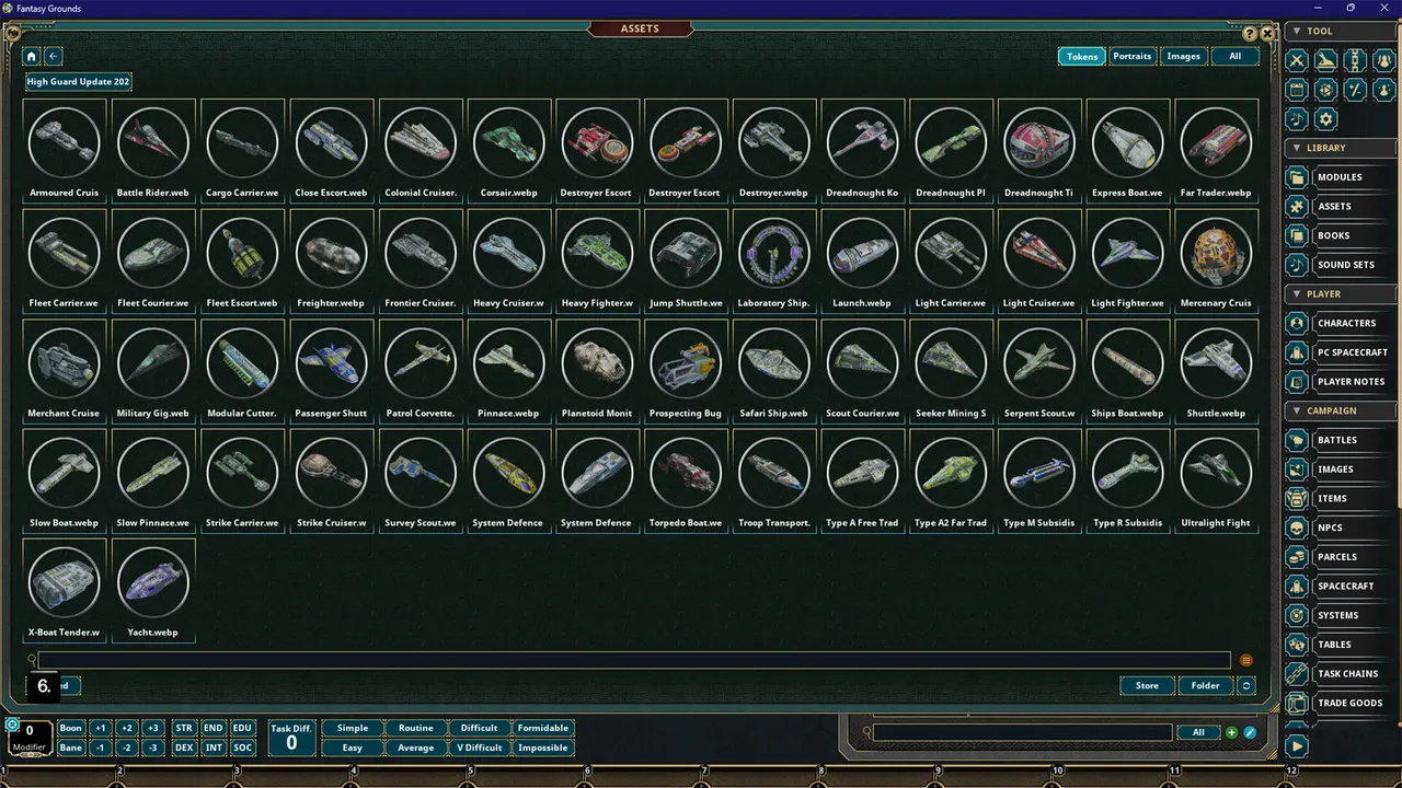 Fantasy Grounds - Traveller - High Guard Update 2022 Screenshot 3